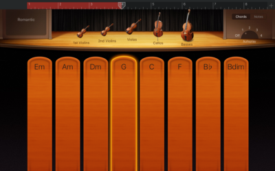 Eine Songproduktion am iPad in der Klasse 9A