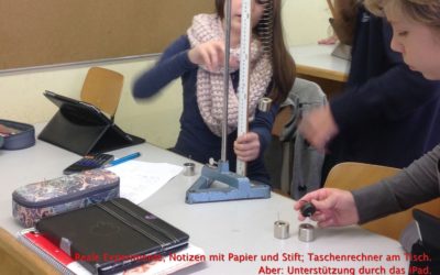 Physik-Experimente mit dem iPad dokumentieren und auswerten