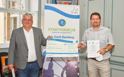 DG holt 2. Preis beim Bamberger Stadtradeln