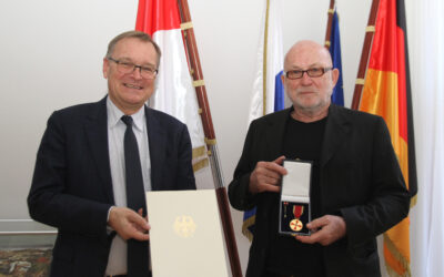 Bundesverdienstkreuz für Heinrich „Dobro“ Dobrzanski