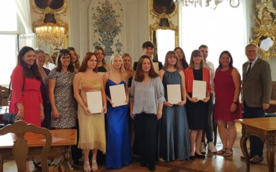 Verleihung der französischen Bac-Zeugnisse durch die französische Generalkonsulin im Alten Rathaus