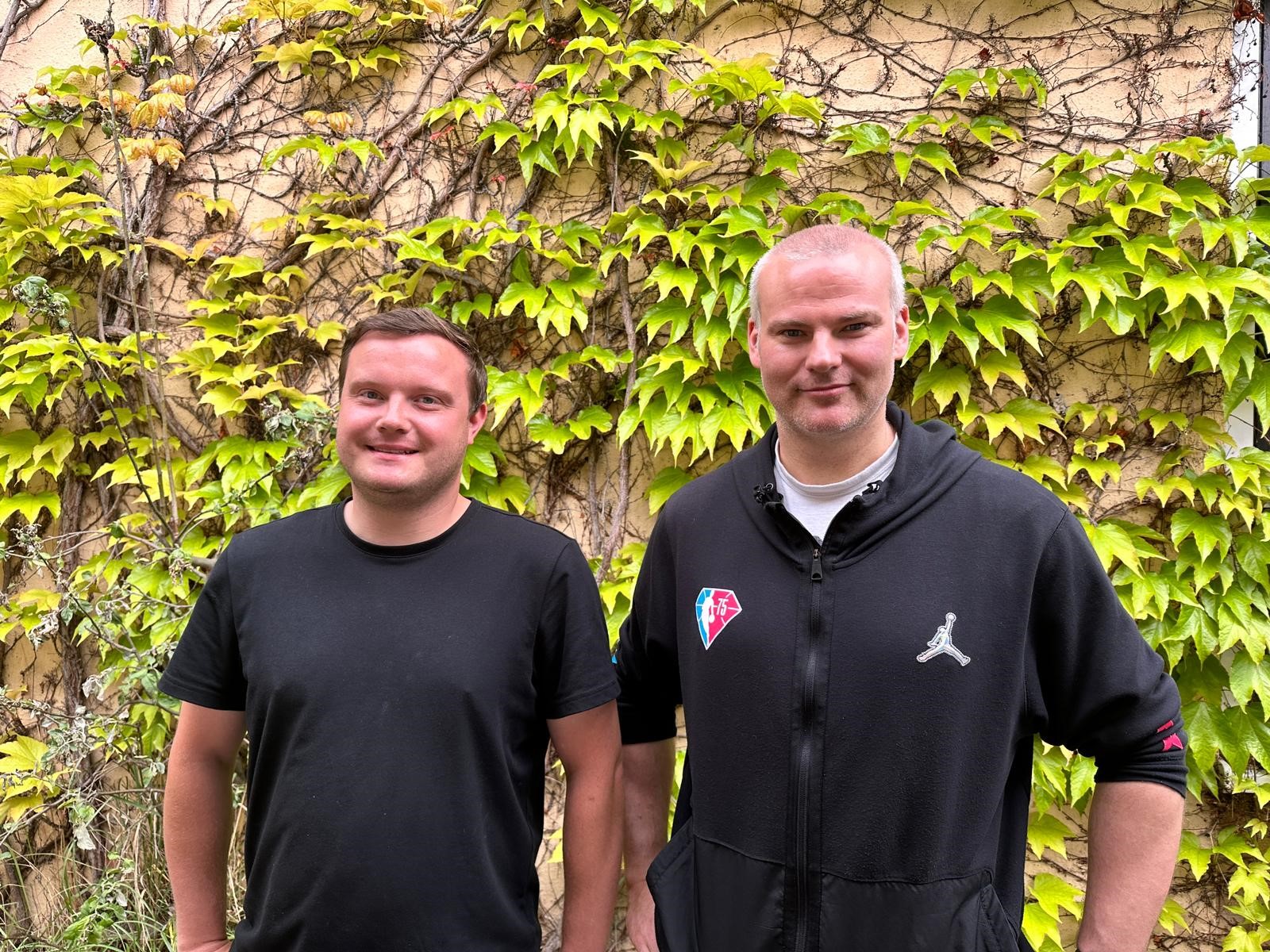 Christian Lother mit Team