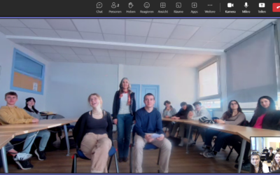 Fêtons la journée franco-allemande avec nos amis de Rodez – Videokonferenz mit Schülern des Lycée Foch
