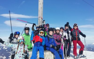 Das Skifahren als Wille und Vorstellung