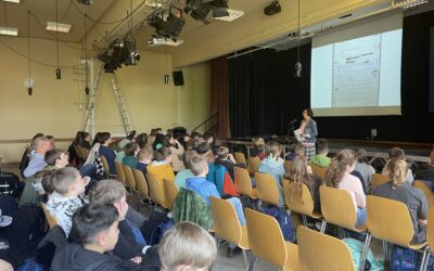 Ein Tag in der Vergangenheit – Suza Kolb zur Lesung am Dientzenhofer-Gymnasium