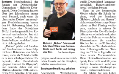 Heinrich „Dobro“ Dobrzanski wurde am 30. Mai 80 Jahre