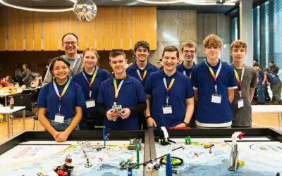 Robotik-Gruppe im Fränkischen Tag