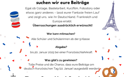 Deutsch-französischer Tag 2025 an unserer Schule: ein Fest der Freundschaft und des Engagements
