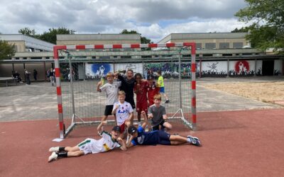 Tutoren veranstalten Völkerballturnier der 5. Klassen