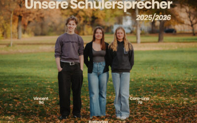 Unsere neuen Schülersprecher für das Schuljahr 2025/2026