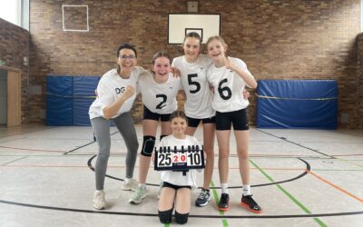 Volleyball – Mädchen IV ziehen ins Bezirksfinale ein