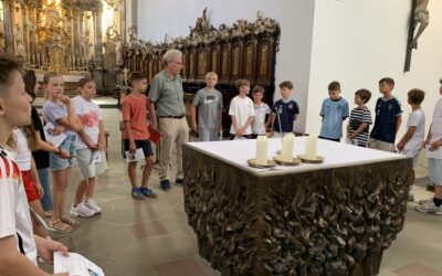 Besuch der Kirche St. Gangolf durch die 5ac
