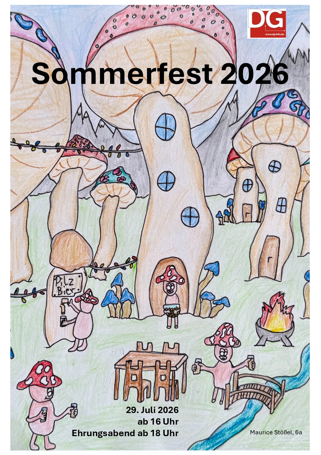 Programm Sommerfest und Ehrungsabend