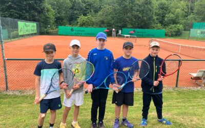 Erfolgreiche Premiere für die Tennis-Schulmannschaft Jungen IV