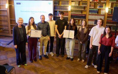 DG gewinnt den Bayerischen Schulpreis zur Wissenschaftswoche